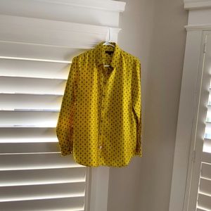 Banana Republic medium yellow blouse